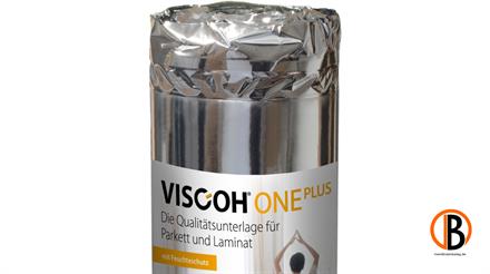 Viscoh ONE Plus Trittschalldämmung Alu-kaschiert, 15 m2/Rolle